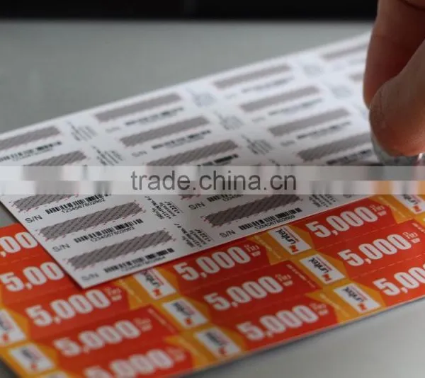 Telecom Use Paper Scratch Card Manufacturer photo-3