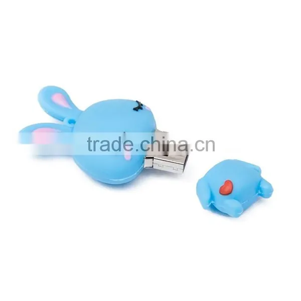 Custom Cartoon Rabbit Usb Flash Drive photo-3