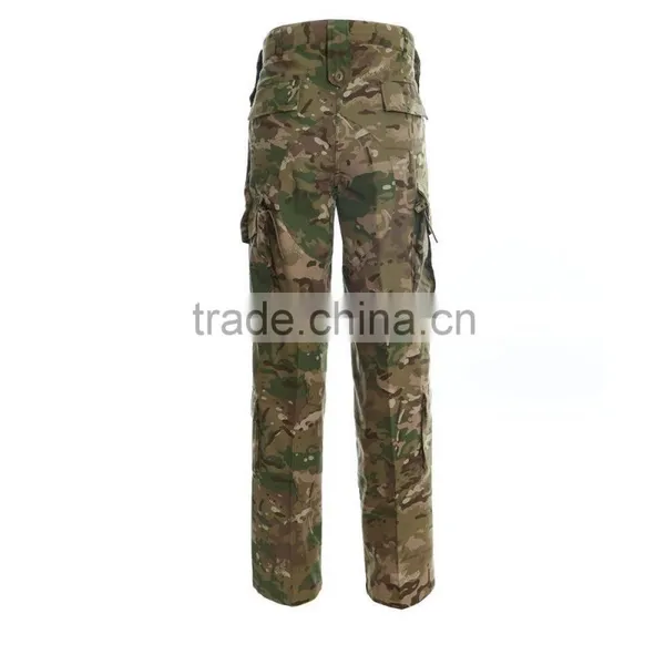FRONTER Army Combat Uniform Pants - Light Multicam Camouflage Cargo Pants photo-3
