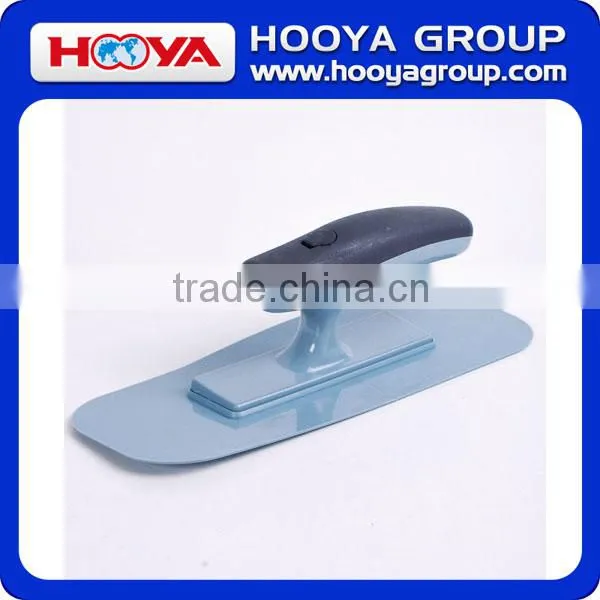 Construction tool flat plastic plastering trowel