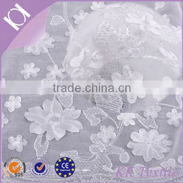 2014 Applique 100% Cotton Fabric for Garment,shirts,dress