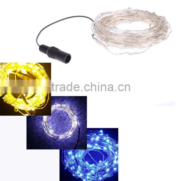 Blue / White / Warm White Lighting Strings 10m 100PCS LED String Light Lamp Lighting for Christmas Party Wedding Decoration photo-3