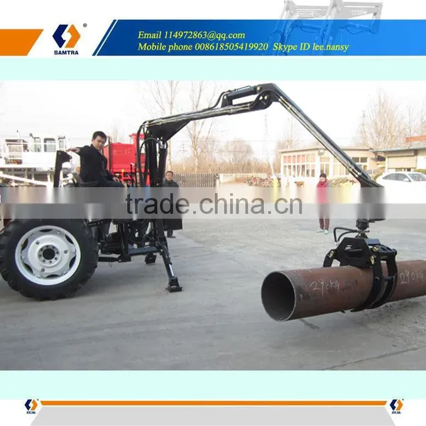 Tractor Crane, Forest Log Crane, Log Trailer photo-5