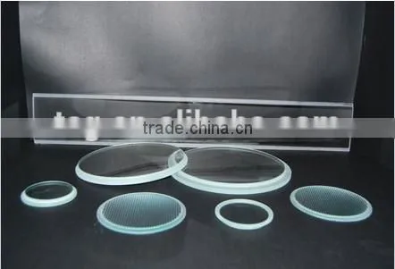 2-19mm Thickness Round/stepped/square Tempered/toughened Lamp Shade Glass for Lighting photo-2