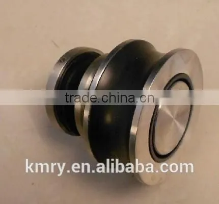 304 Stainless Steel Rollers Straight Sliding Shower Screens (KD8113) Quality Choice photo-3