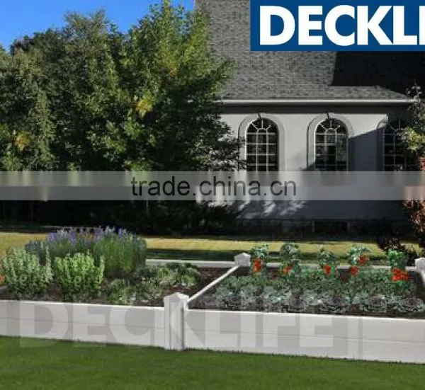 Outdoor Raised Garden Bed Vegetable Bed PV Vinyl Planter Box-GBV404012
