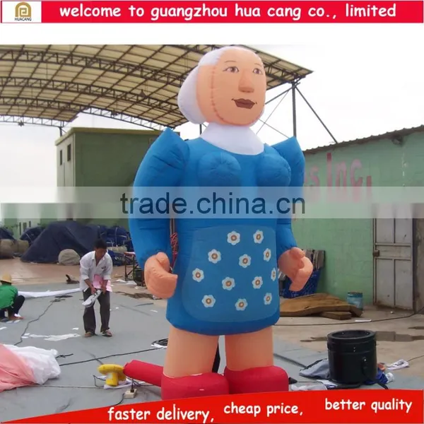 Realistic Inflatable Cartoon Characters, Inflatable Grandpa Model, Inflatable Character Model photo-2