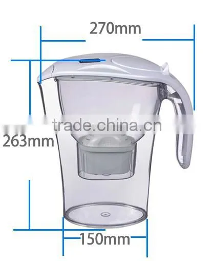 2015 NEW Design Water Purifiers Net Water Kettle Cup Filter Kettle Household Kitchen Straight up photo-2