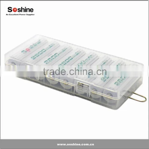 Soshine New Coming Waterproof AA Battery Case For 1-8 Pcs AA Batteries photo-4