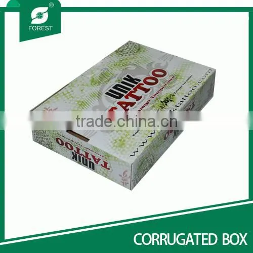 Handle Cartons Corrugated Packaging Box With Plastic Handle photo-2
