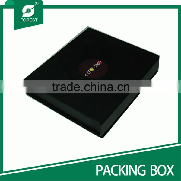 MEDIUM BLACK CARDBOARD HAIR EXTENSION PACKAGING BOX WITH CUSTOM LOGO Quality Choice photo-3