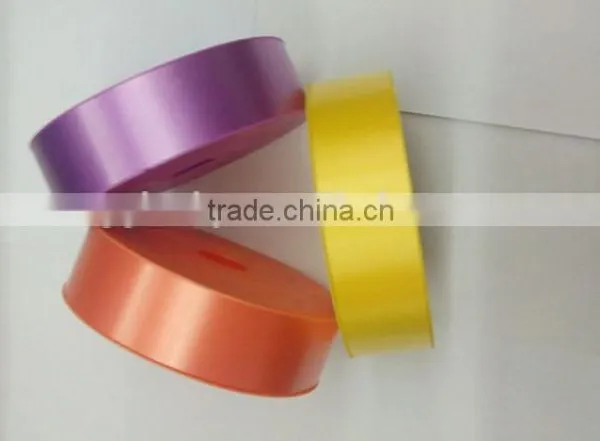 Christmas Gift PP Wrapping Roll Ribon/ Plastic Ribbon Roll/printed Ribbon Roll photo-2