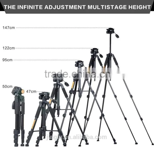 Q-111 Professional Stylish Camera Tripod &Ball Head for DSLR Camera photo-3