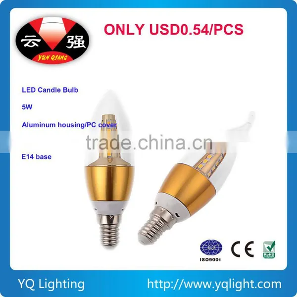 LED Lamp E14 Candle LED Bulb for Chandelier photo-3
