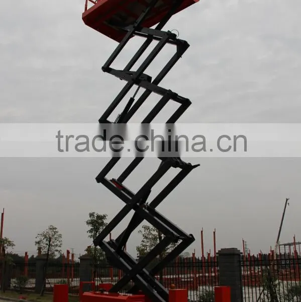 Cleaning Building Equipment Working at 10m Height Platform,aerial Work Platform,self-propelled Hydraulic Platform photo-2