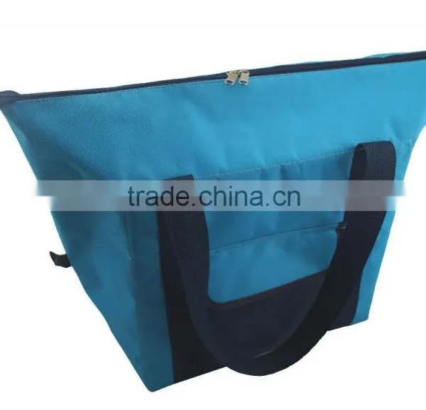 Insulated Cooler Lunch Tote Bag With Zipper Closure photo-4