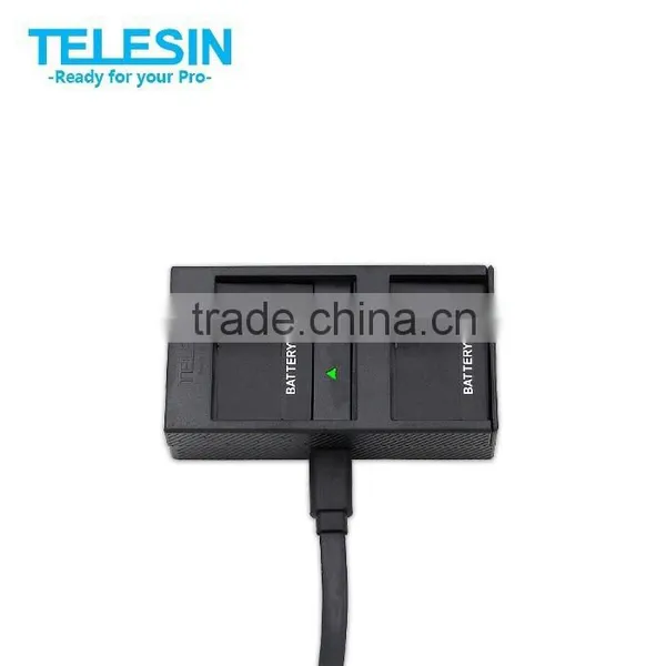 Dual Battery Charger With USB Port for Xiaomi Yi Sport Camera