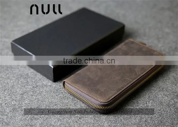 Wholesale Custom Durable Zipper Branded Wallet for Man photo-5