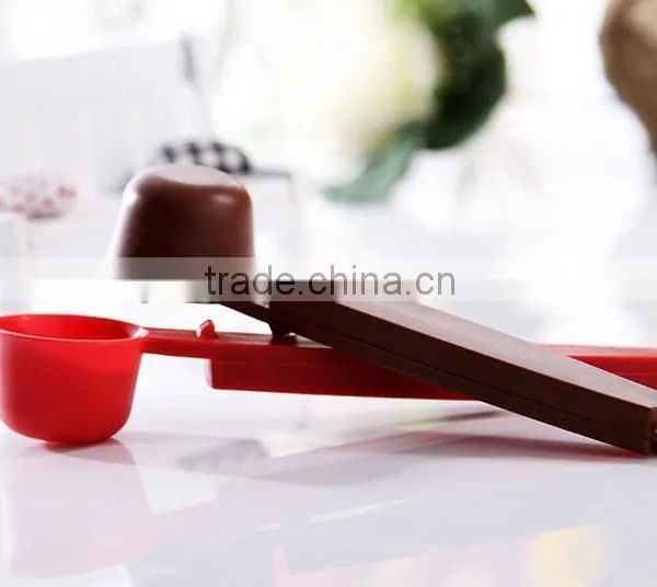 FDA Plastic Coffee Spoon With Clip photo-6