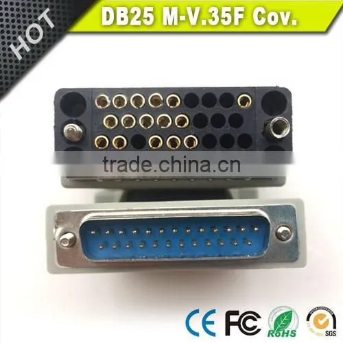 Cisco DB25 Male to V.35 Female 34pin Converter Gender Changer in Beige Color photo-3
