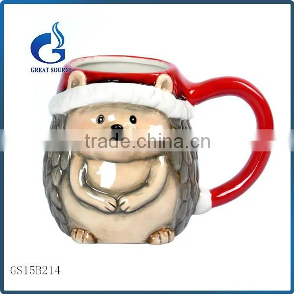 Bulk Ceramic Mouse Shape Christmas Coffee Mugs Wholesale photo-5