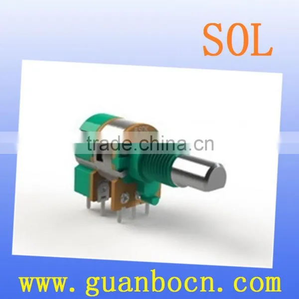 12mm Trimming Potentiometer Capacitor Rotary Potentiometer B500KOHM