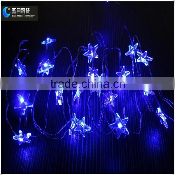 Red Heart Shape Battery Powered Led String Light photo-6