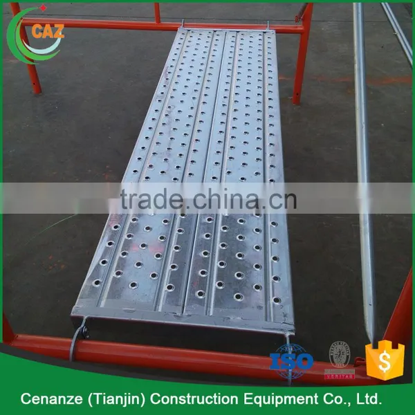 Q195 Galvainzed Scaffolding Steel Plank With Hook photo-2