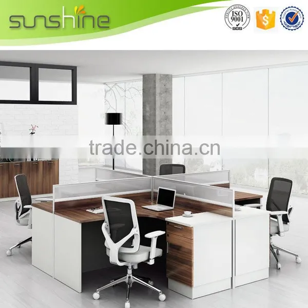New Design High End Hot Sale 3 Person Office Workstation/office Furniture Made In China photo-3