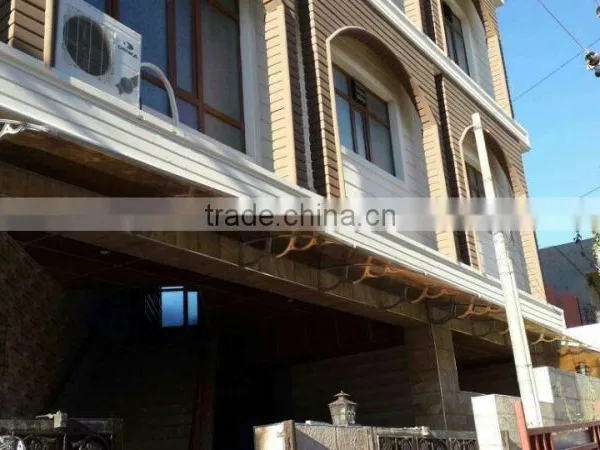Outdoor New Design Manual Type Clear Plastic Polycarbonate Roof Gazebo