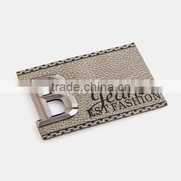 Personalized Metal Logo Fashion Style Embroidery Patch for Hats Embossed Fake Leather Patch photo-3