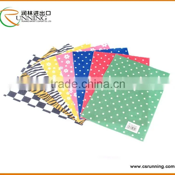 Multicolor Felt,good-looking Printing Fabric Felt,high Quality Wool Felt photo-3