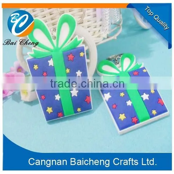 Promotional Chrismas Gift Soft Pvc Keychains for Kids and Friends of Cheap Price and High Fashion Quality for You to Advertise photo-2