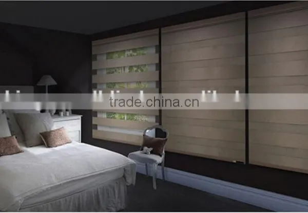 JINZUAN 100% Polyester Zebra Roller Blinds photo-3