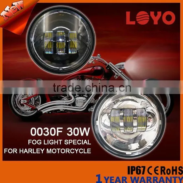 Guangzhou Black 4.5" Led Fog Light Motorcycle for Harley Electronic Auto Accessories
