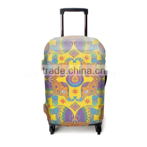 Luckiplus Printing Luggage Cover Stretchy Trolley Case Cover photo-4
