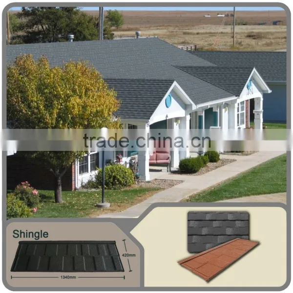 High Quality Sand Stone Coated Metal Roofing Screws & Nails/corrugated Steel Sheets With Color Stone Coated Steel Roof Panels