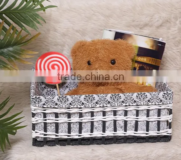 7 Hand Woven - Pastoral Style - Straw - Storage Basket - Storage Basket - Water Basket - Sundry Basket - Woven Baskets photo-6