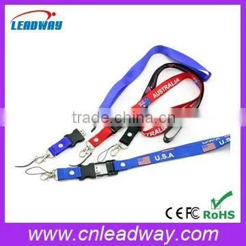 Lanyard flash disk