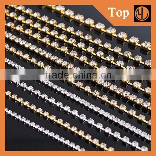 Bling Bling Sew on Rhinestone Cup Chain for Sexy Bikini photo-3