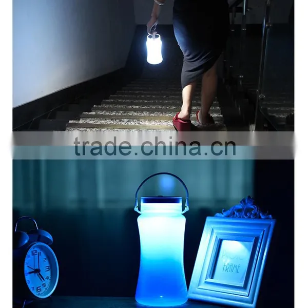 2016 SORBO Inflarable Silicone Solar Lantern/FDA Certifcated Drinking Bottle Lantern/Solar Flexible Flashlight With Emergency photo-4