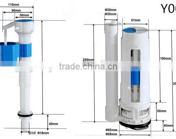Y001 stock ceramic fitting for outdoor toilet 2016 new model