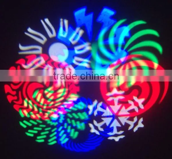 New Design 8pcs Import Led RGBW Gobo Effect Light for Disco Ktv photo-2