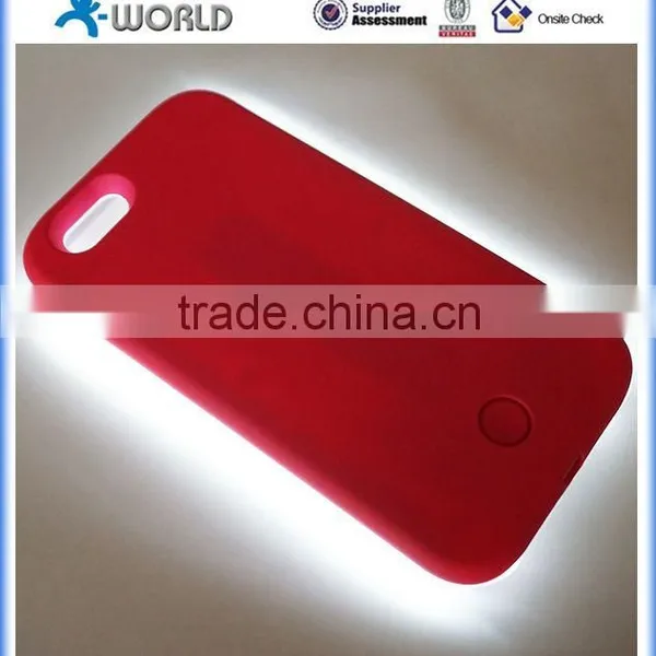 High Protective Phone Case With Led Light & Buit-in Battery Light Selfie Phone Case photo-6