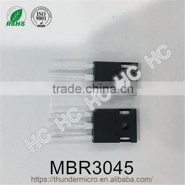 Original MBR3045 Schottky Barrier Rectifier Diode 30A 45V TO-247
