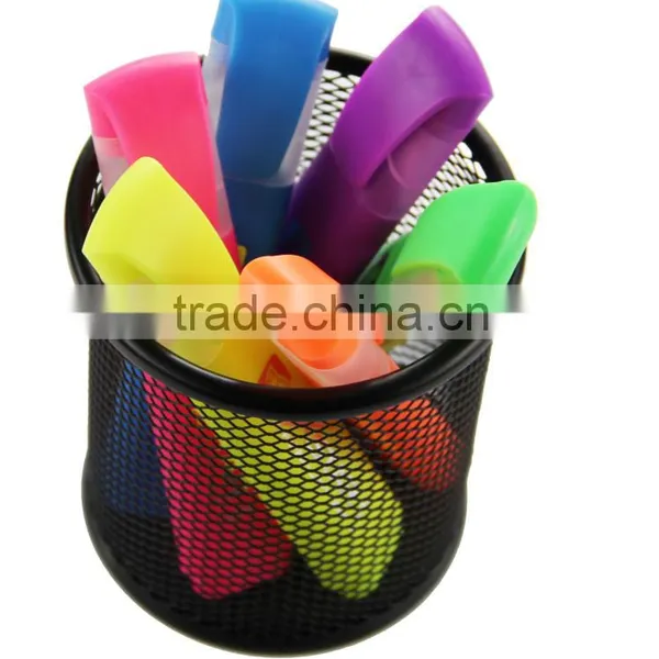 Normal Size Multi-color Flat Barrel Highlighter Pen photo-6
