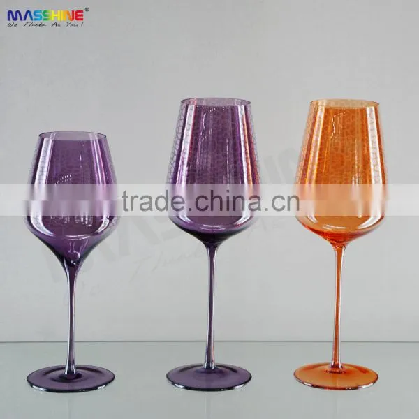 Custom Colored Wine Glass