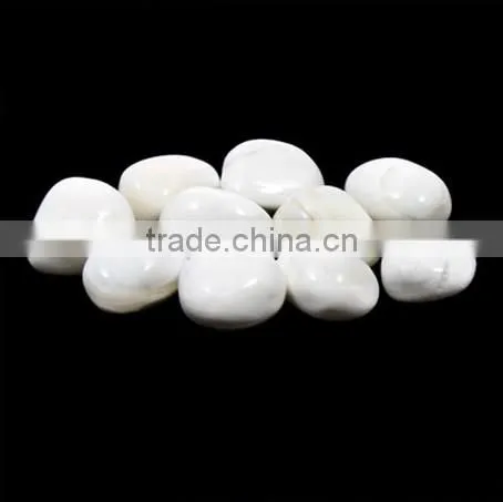 Natural Girasol Tumble Gemstone Beads for Jewelry Making photo-6