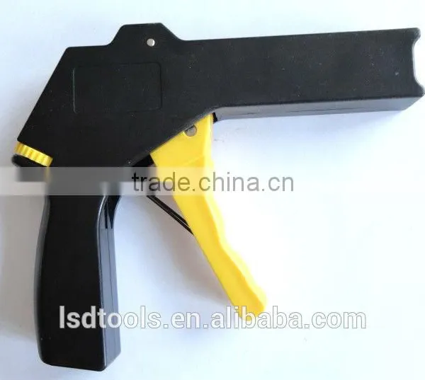 LS-600F Fastening and Cutting Tool for Nylon Cable Tie Width 2.4-4.8mm, Two in One Cable Tie Gun Nylon Cable Tie Fastening Tool photo-2