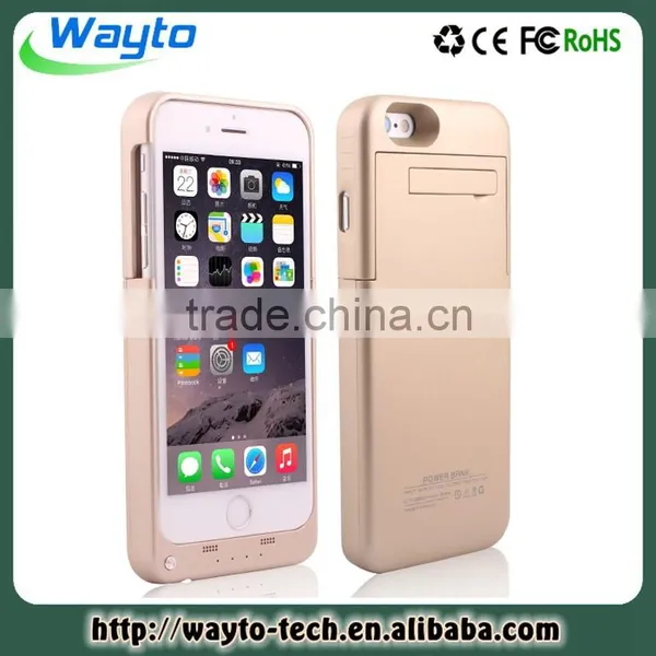 Best Products For Import Mfi Battery Case For Iphone 6S Emoji Power Bank Plastic Battery Case
